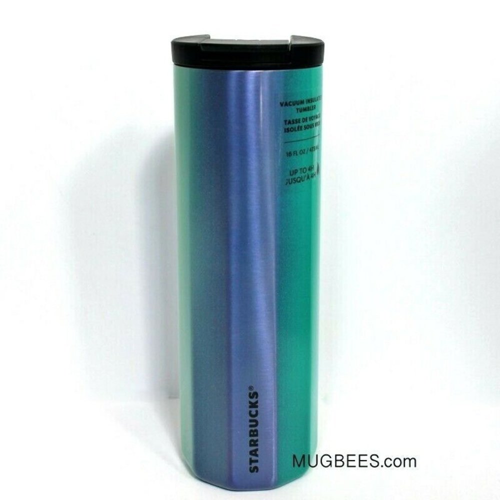 Starbucks Summer 2020 Gradient Teal Vacuum Stainless Steel Tumbler 16 oz